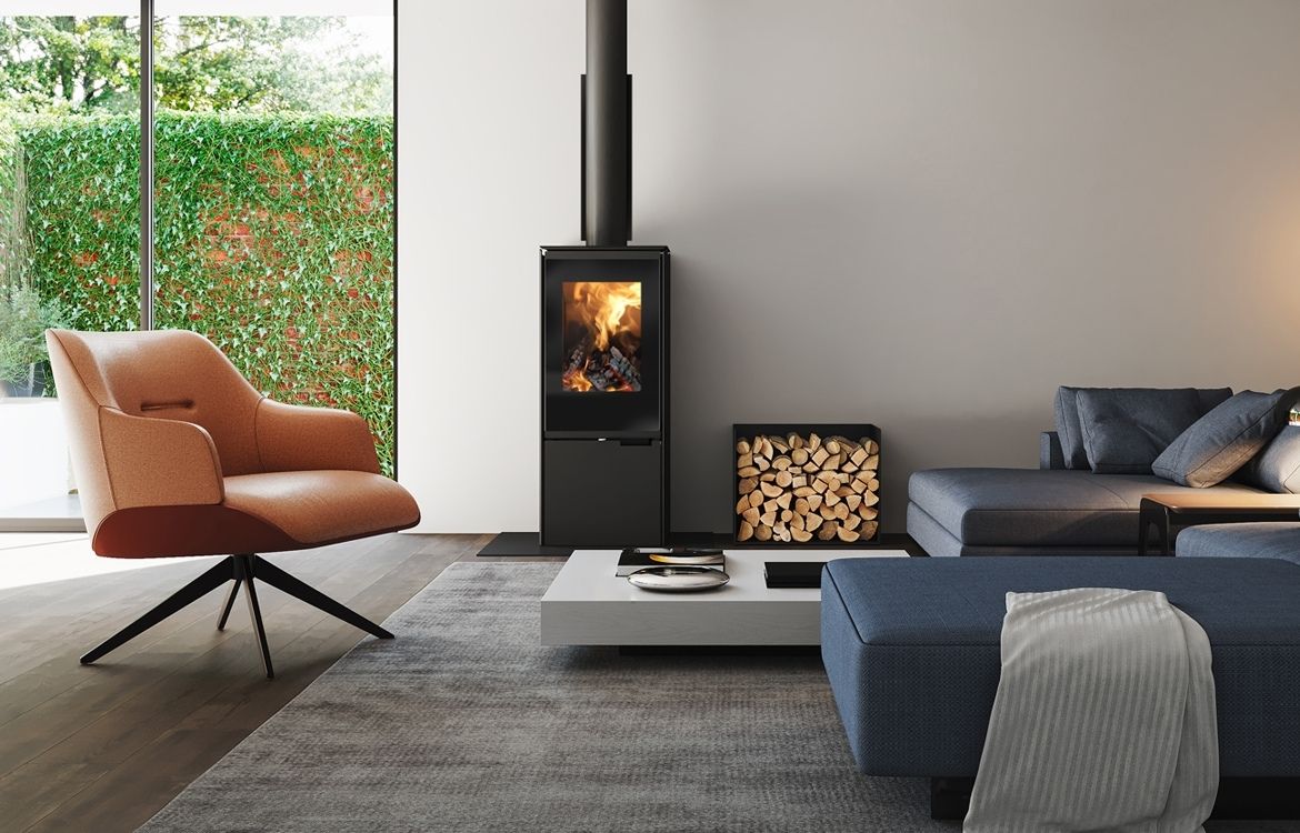 Spartherm Freestanding Wood Fireplace